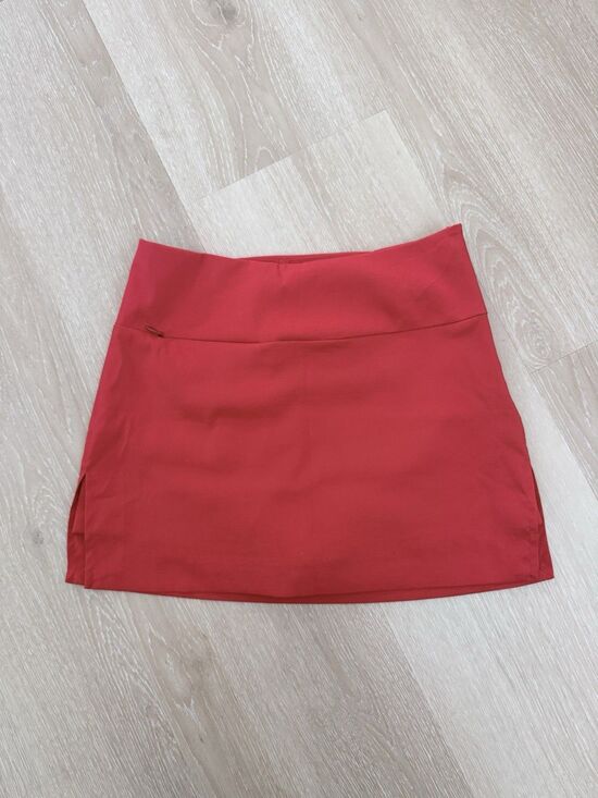 Smallwood's Pants - Smallwoods Yachtwear Red Active Skort Shorts Sz 00 Athletic Tennis Golf Yacht